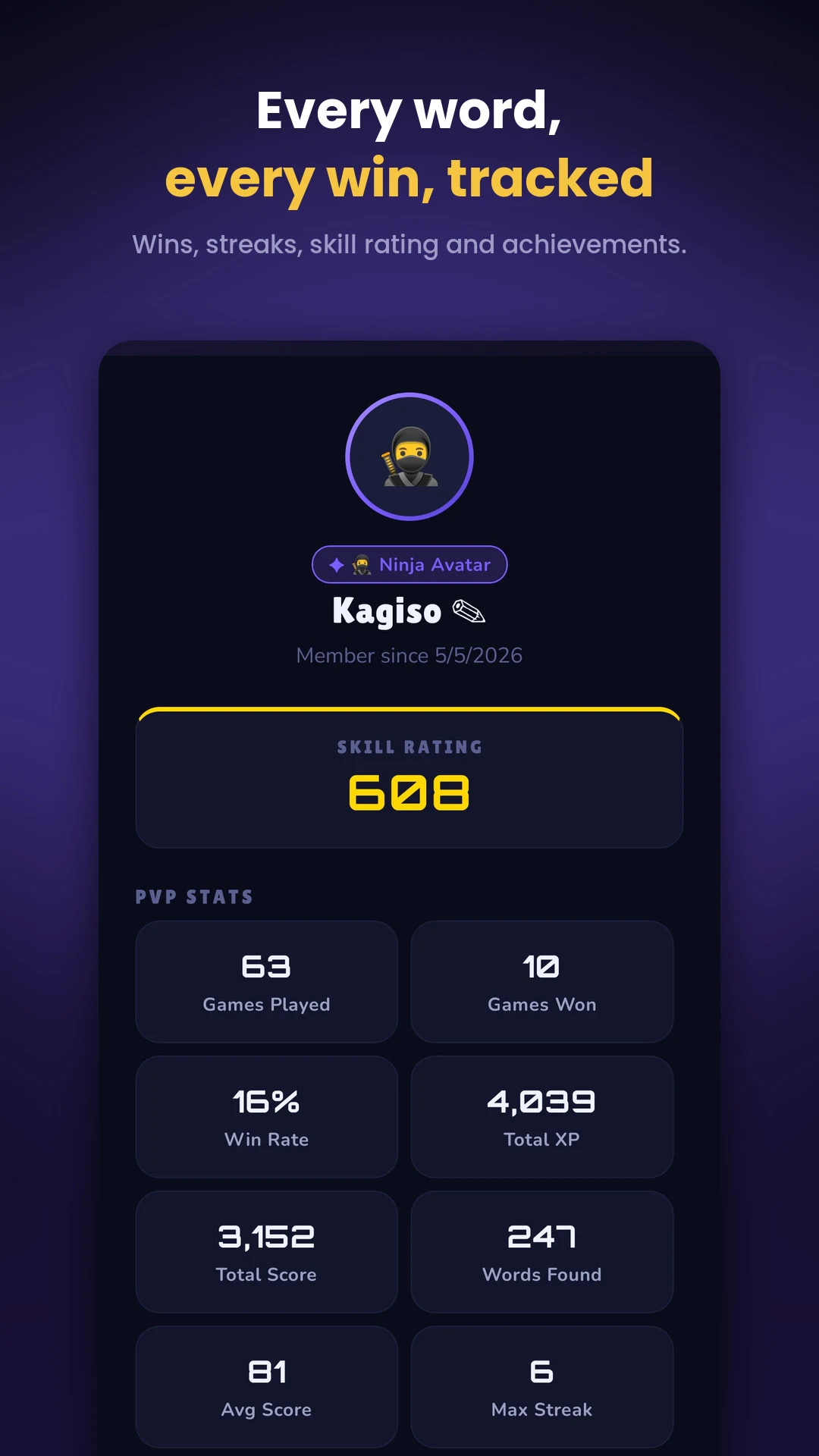 Word Fighter: Word Battles screenshot